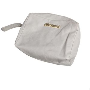 Betsey Johnson Travel Bag White Heart Betsey Johnson Wristlet Bag